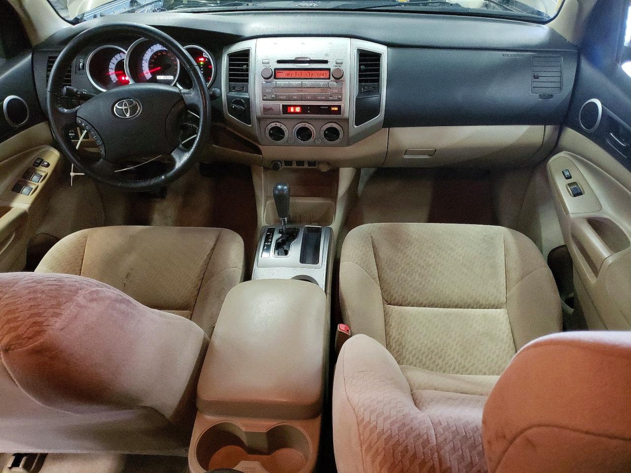 2011 Toyota Tacoma Double Cab Long Bed Gray vin: 3TMMU4FNXBM037430
