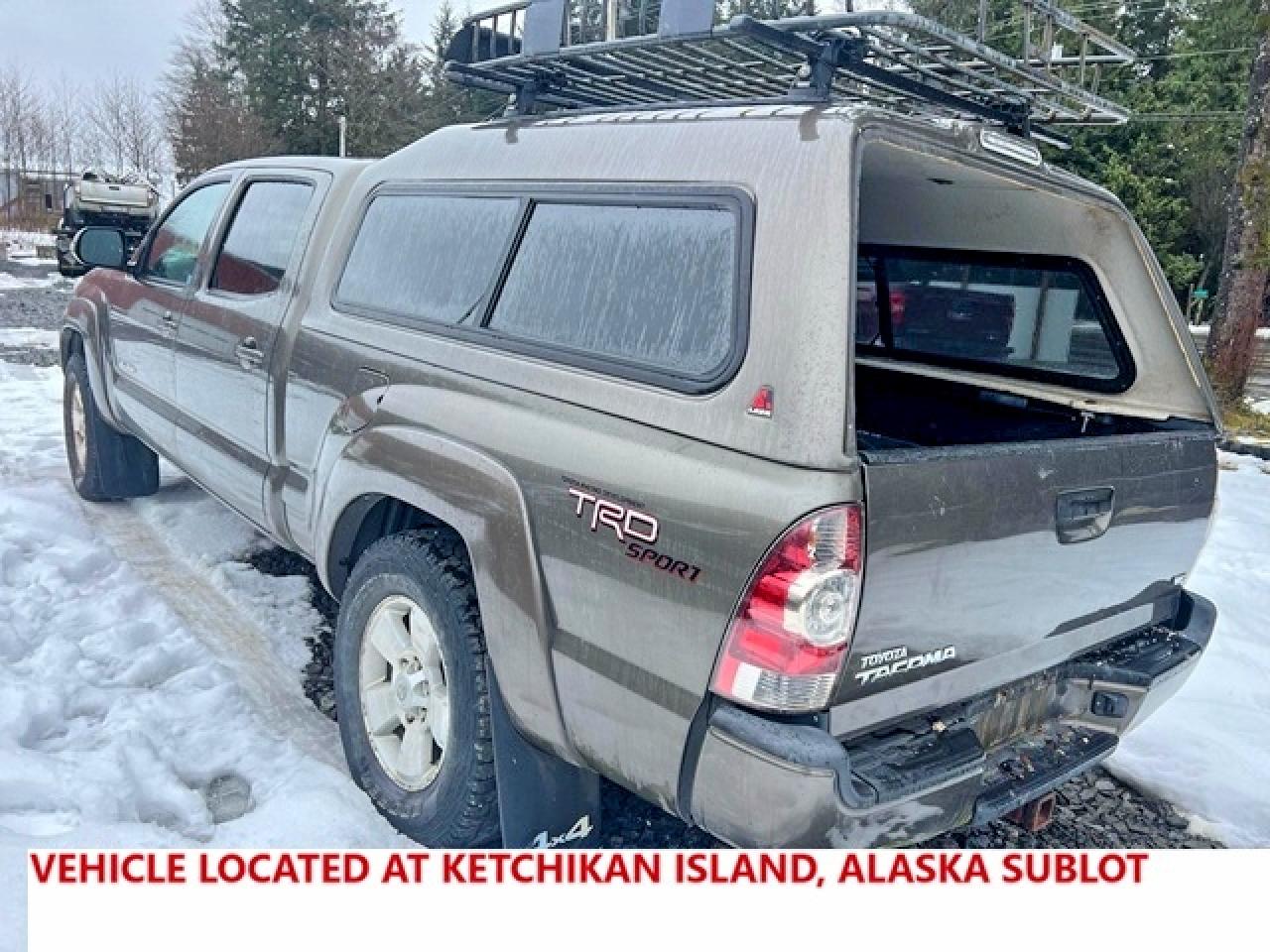 2013 Toyota Tacoma V6 Gray vin: 3TMMU4FNXDM057695