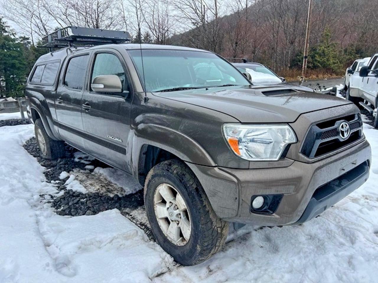 2013 Toyota Tacoma V6 Gray vin: 3TMMU4FNXDM057695