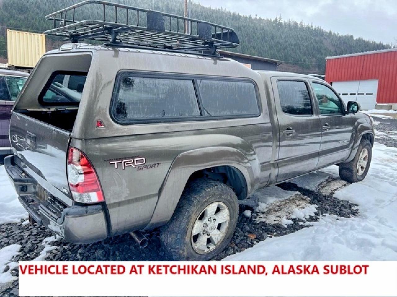 2013 Toyota Tacoma V6 Gray vin: 3TMMU4FNXDM057695