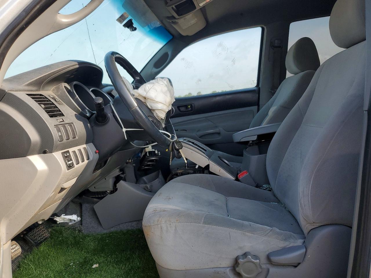 2006 Toyota Tacoma Double Cab Long Bed Silver vin: 3TMMU52N16M003460