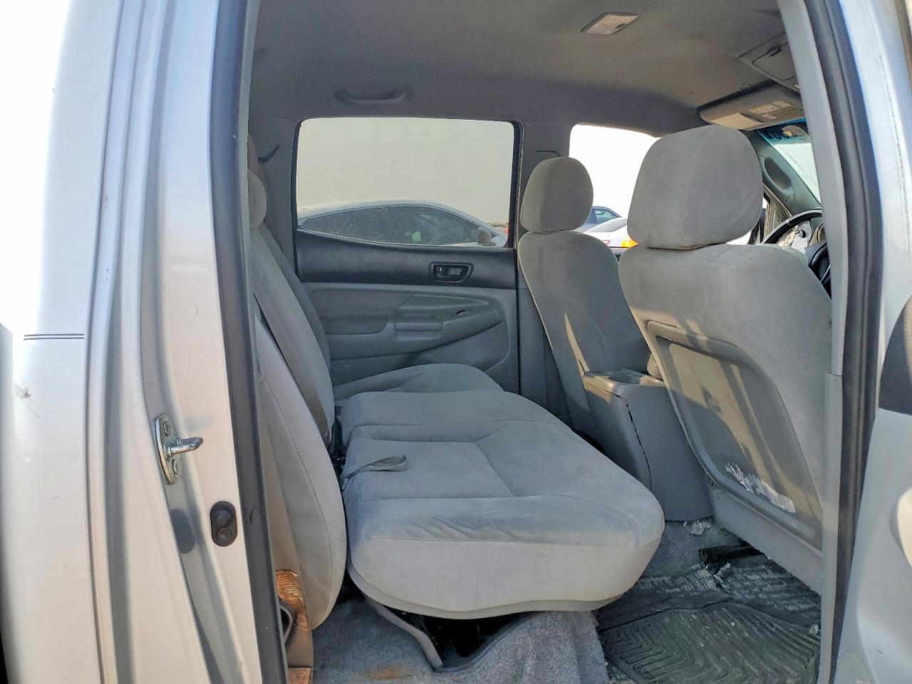 2006 Toyota Tacoma Double Cab Long Bed Silver vin: 3TMMU52N16M003460