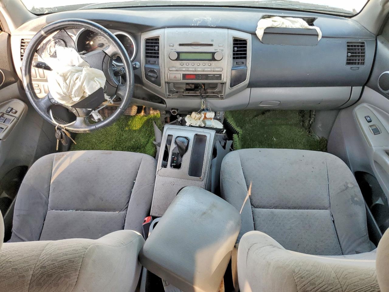 2006 Toyota Tacoma Double Cab Long Bed Silver vin: 3TMMU52N16M003460