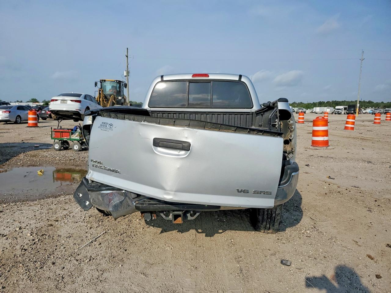 2006 Toyota Tacoma Double Cab Long Bed Silver vin: 3TMMU52N16M003460