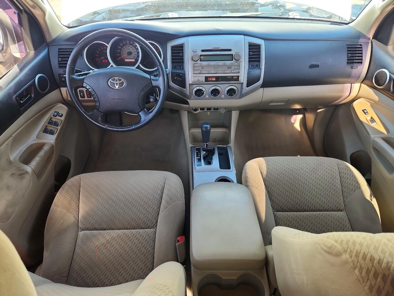 2009 Toyota Tacoma Double Cab Long Bed White vin: 3TMMU52N19M015046