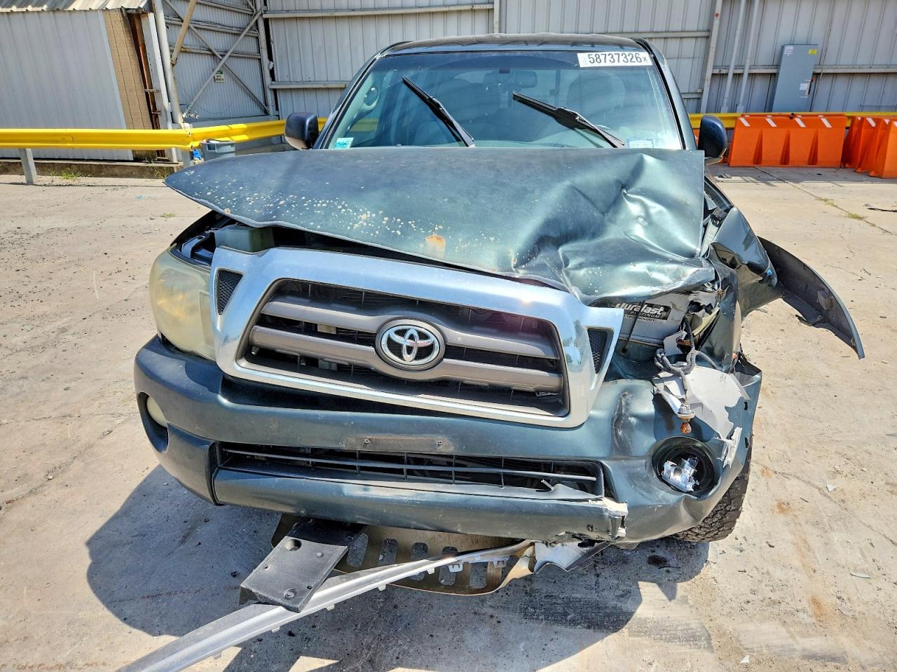 2009 Toyota Tacoma Double Cab Long Bed Green vin: 3TMMU52N39M008552
