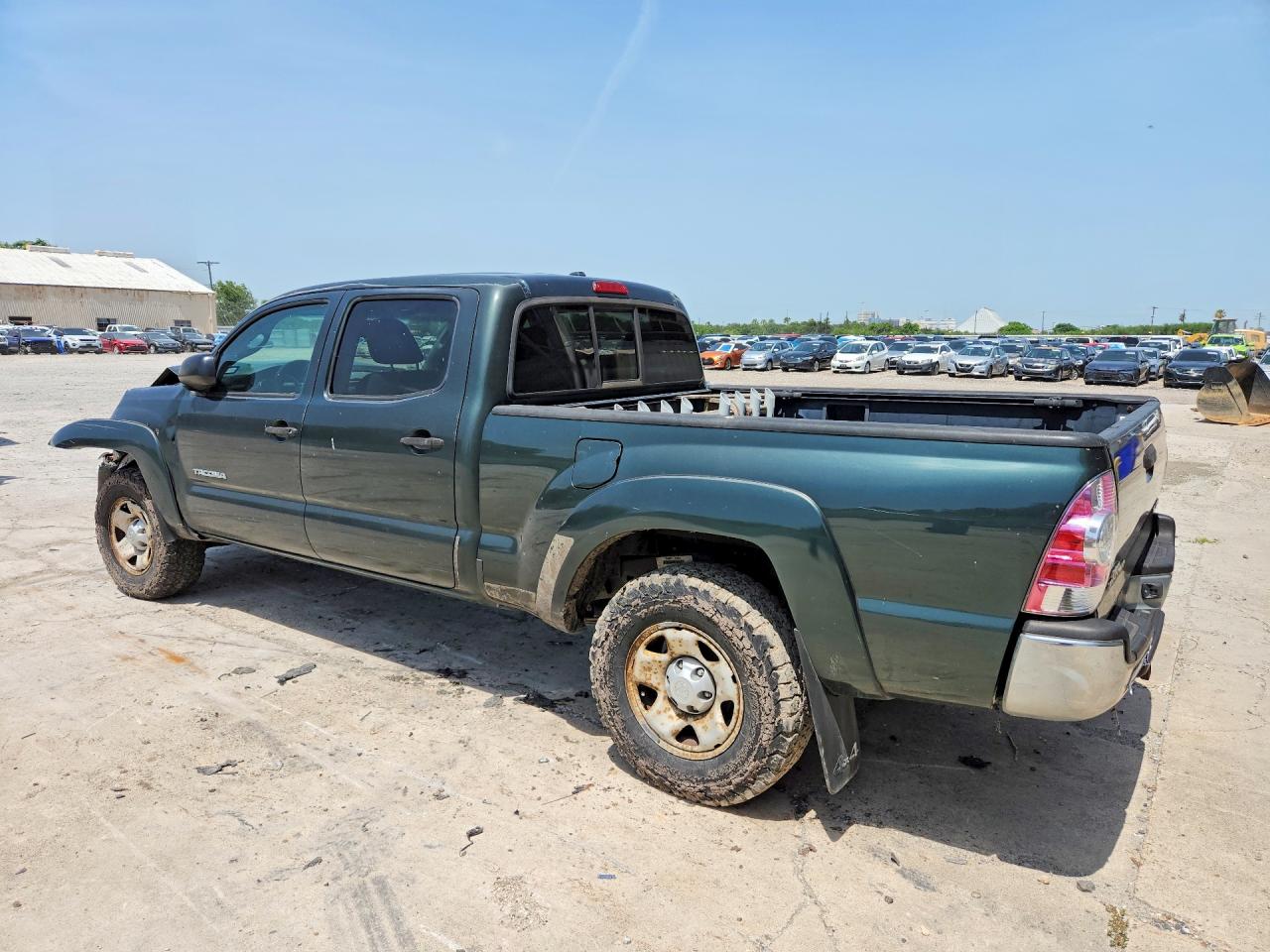 2009 Toyota Tacoma Double Cab Long Bed Green vin: 3TMMU52N39M008552