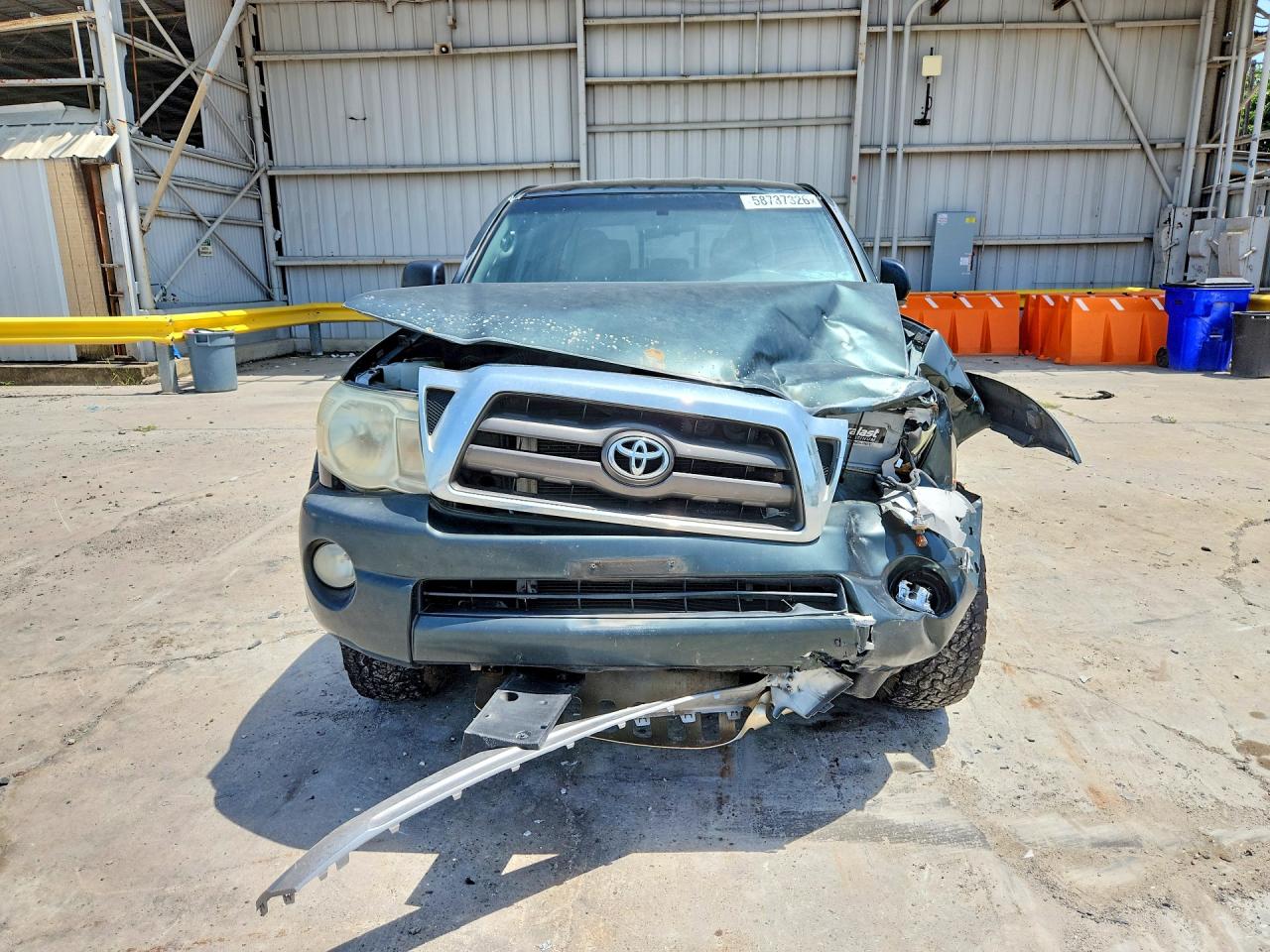 2009 Toyota Tacoma Double Cab Long Bed Green vin: 3TMMU52N39M008552