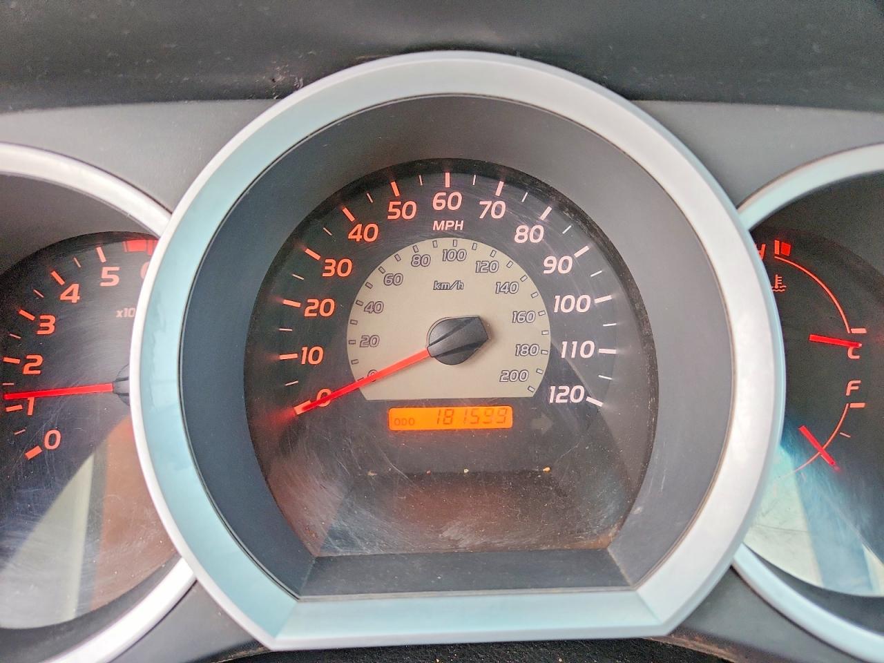 2008 Toyota Tacoma V6 Silver vin: 3TMMU52N48M005674