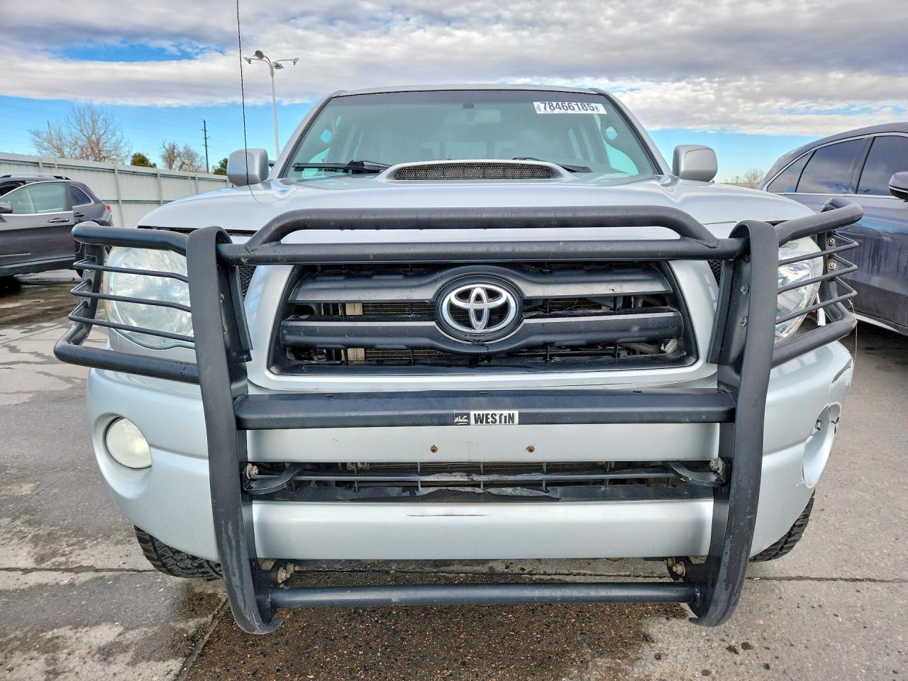 2008 Toyota Tacoma V6 Silver vin: 3TMMU52N48M005674