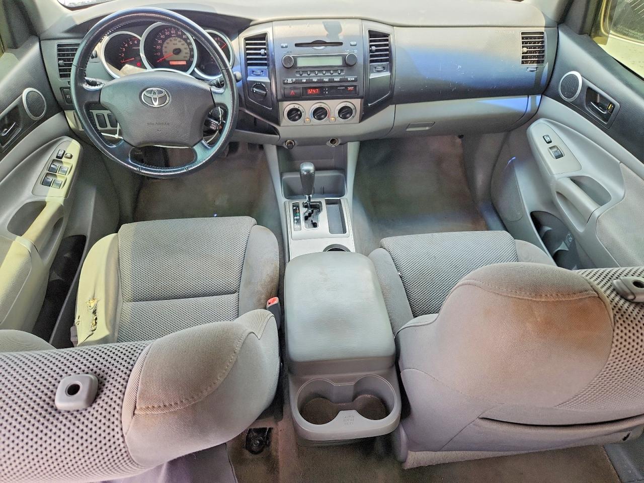 2008 Toyota Tacoma Double Cab Long Bed White vin: 3TMMU52N48M005979
