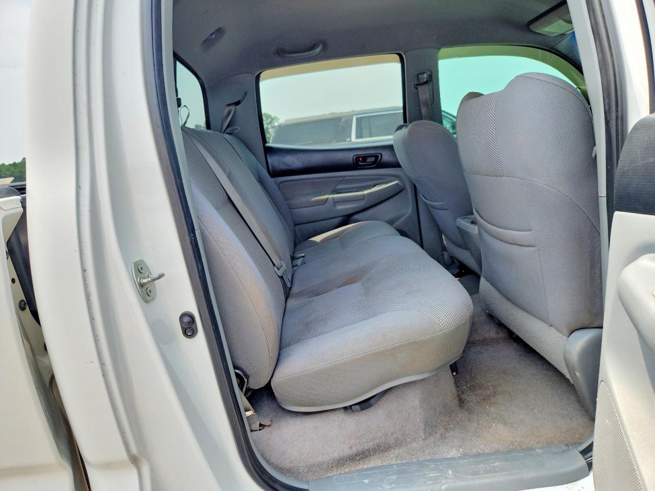 2008 Toyota Tacoma Double Cab Long Bed White vin: 3TMMU52N48M005979