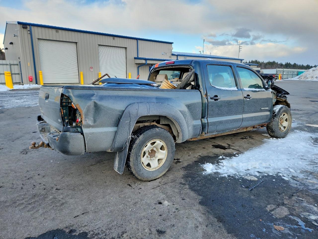 2009 Toyota Tacoma Double Cab Long Bed Green vin: 3TMMU52N49M009659