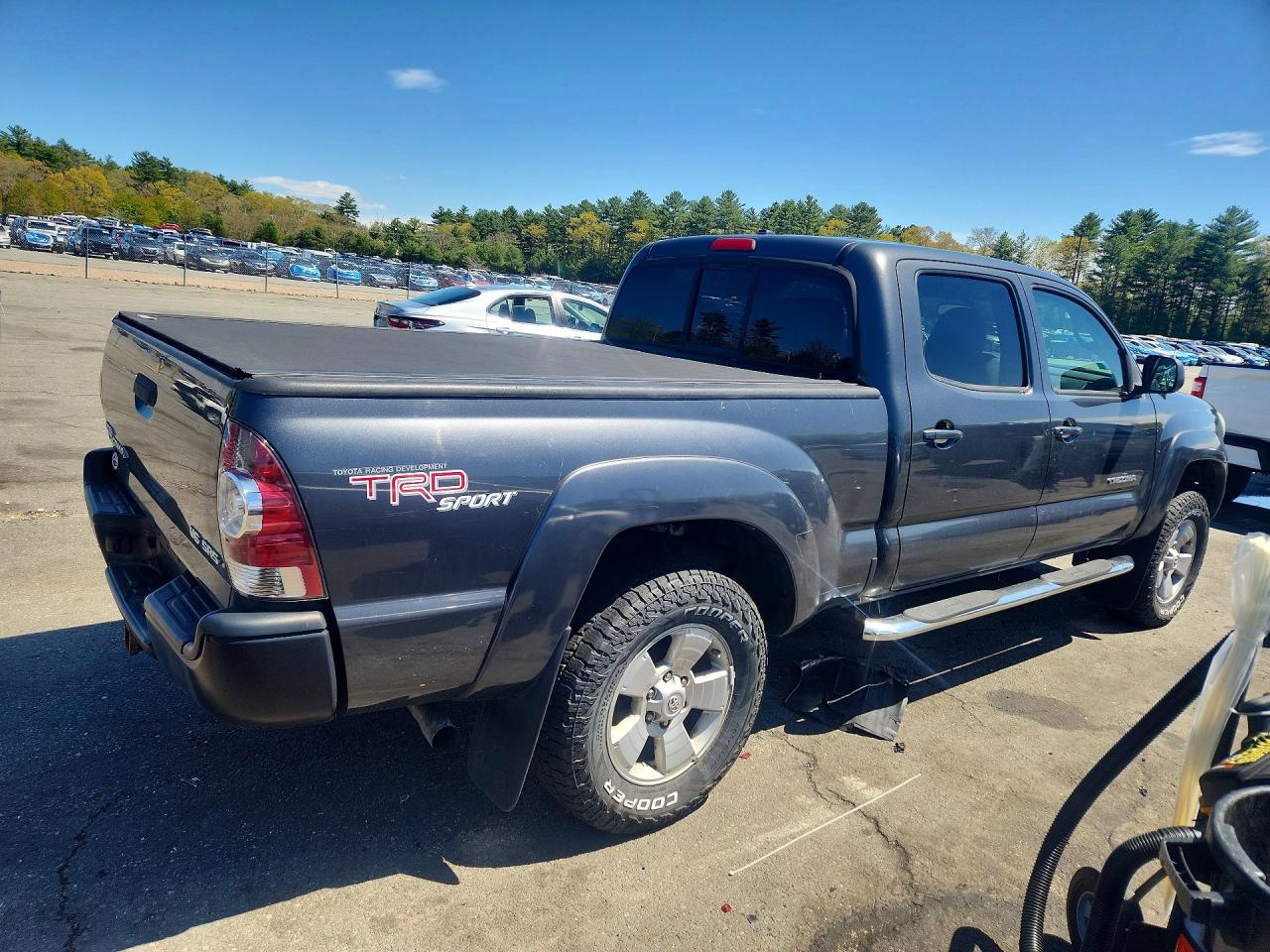 2009 Toyota Tacoma Double Cab Long Bed Gray vin: 3TMMU52N69M014832
