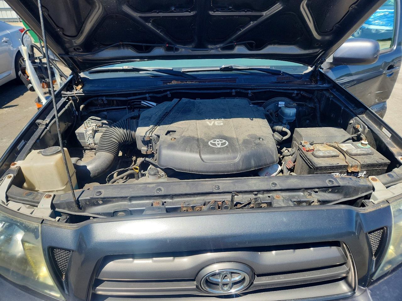 2009 Toyota Tacoma Double Cab Long Bed Gray vin: 3TMMU52N69M014832