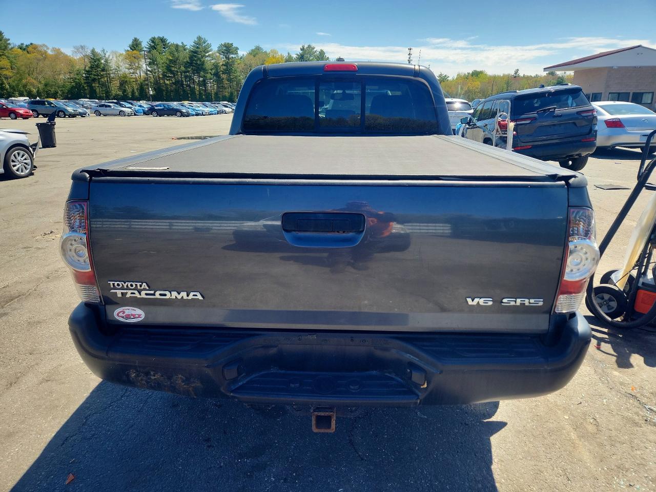 2009 Toyota Tacoma Double Cab Long Bed Gray vin: 3TMMU52N69M014832