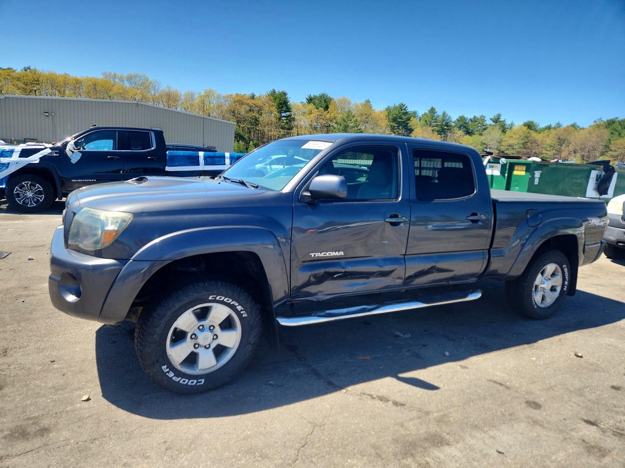 2009 Toyota Tacoma Double Cab Long Bed Gray vin: 3TMMU52N69M014832
