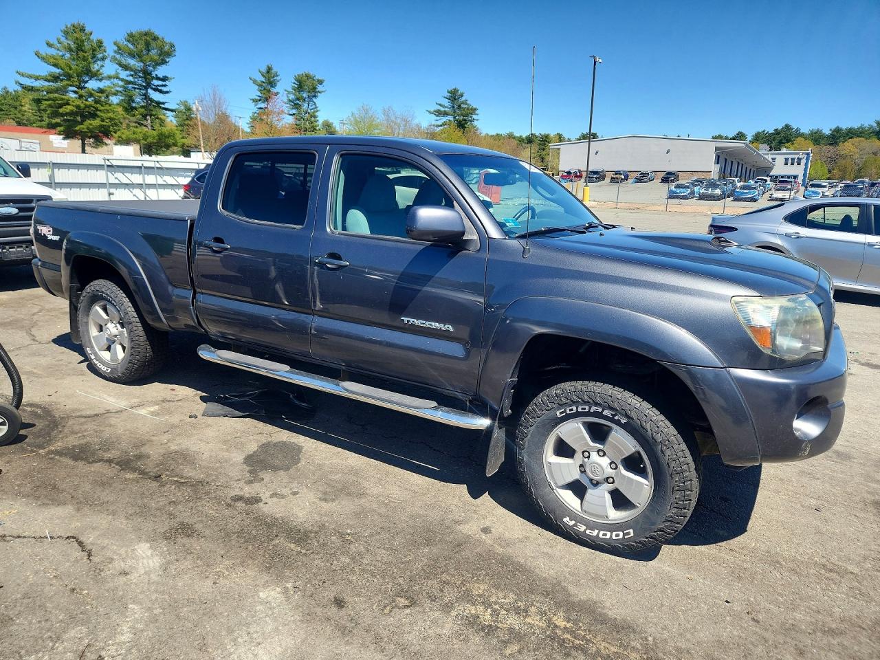 2009 Toyota Tacoma Double Cab Long Bed Gray vin: 3TMMU52N69M014832