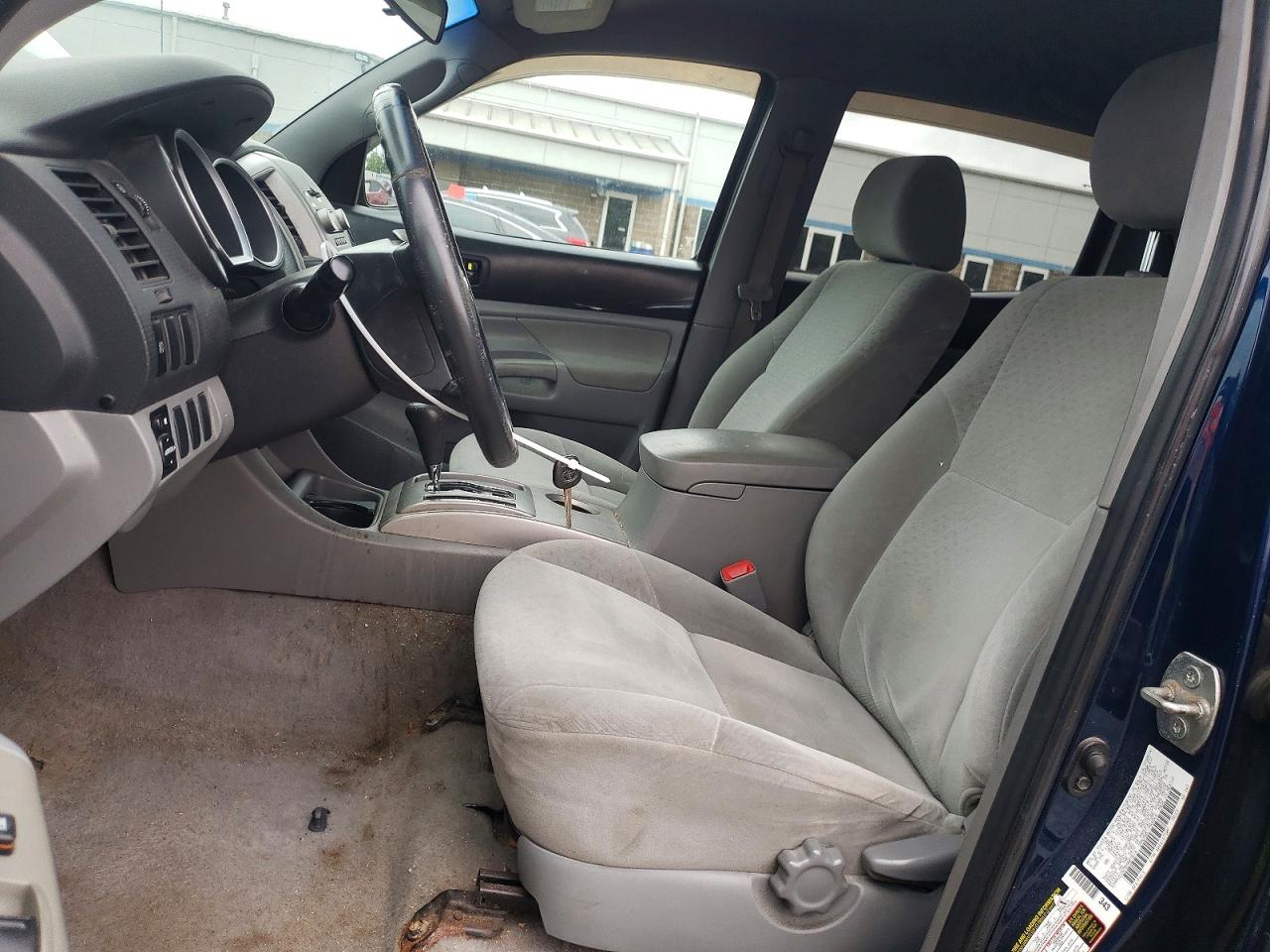 2008 Toyota Tacoma Double Cab Long Bed Blue vin: 3TMMU52N78M007614
