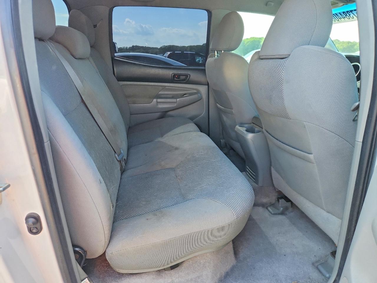 2009 Toyota Tacoma Double Cab Long Bed Белый vin: 3TMMU52N79M013172