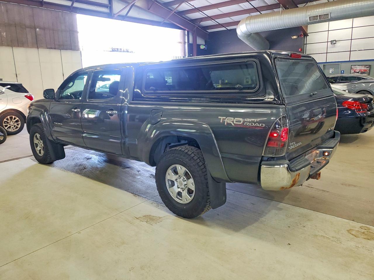 2009 Toyota Tacoma Double Cab Long Bed Gray vin: 3TMMU52N89M008899