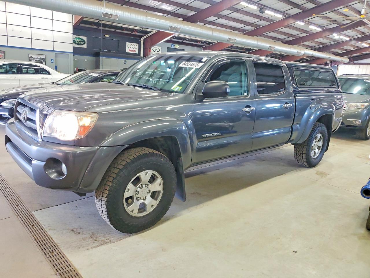 2009 Toyota Tacoma Double Cab Long Bed Gray vin: 3TMMU52N89M008899