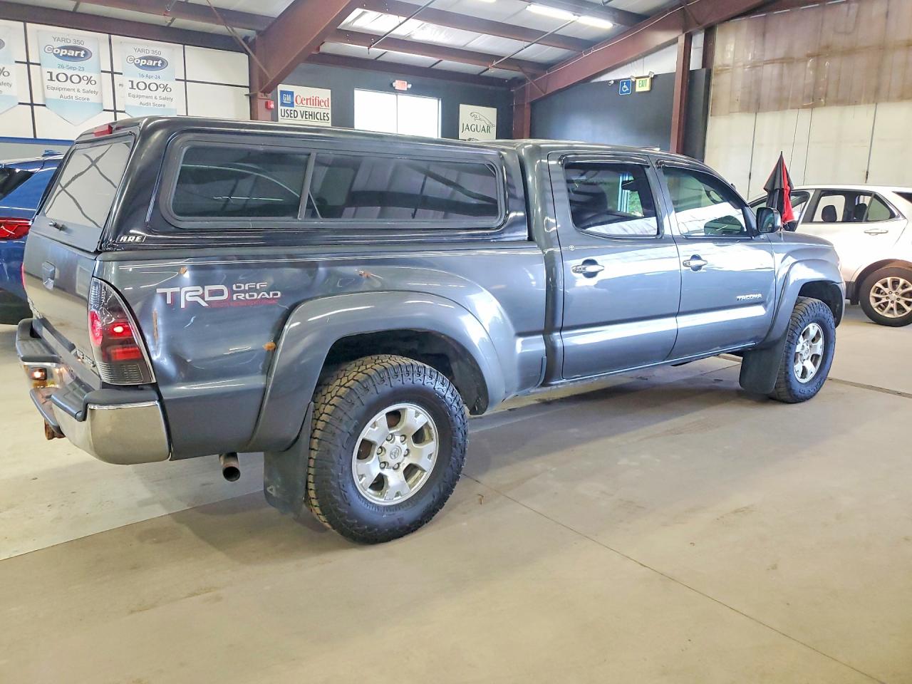2009 Toyota Tacoma Double Cab Long Bed Gray vin: 3TMMU52N89M008899