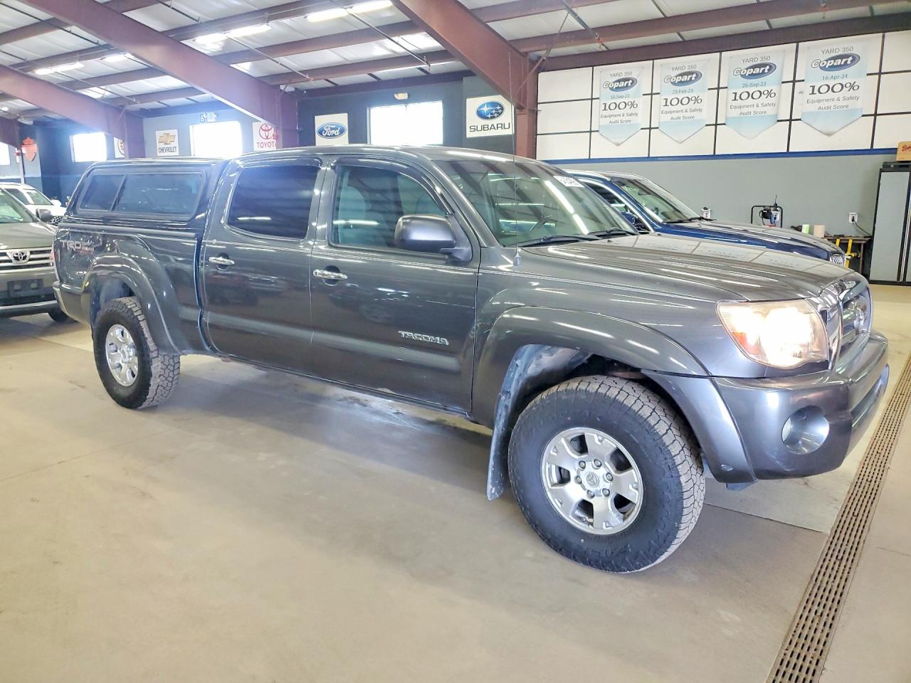 2009 Toyota Tacoma Double Cab Long Bed Gray vin: 3TMMU52N89M008899