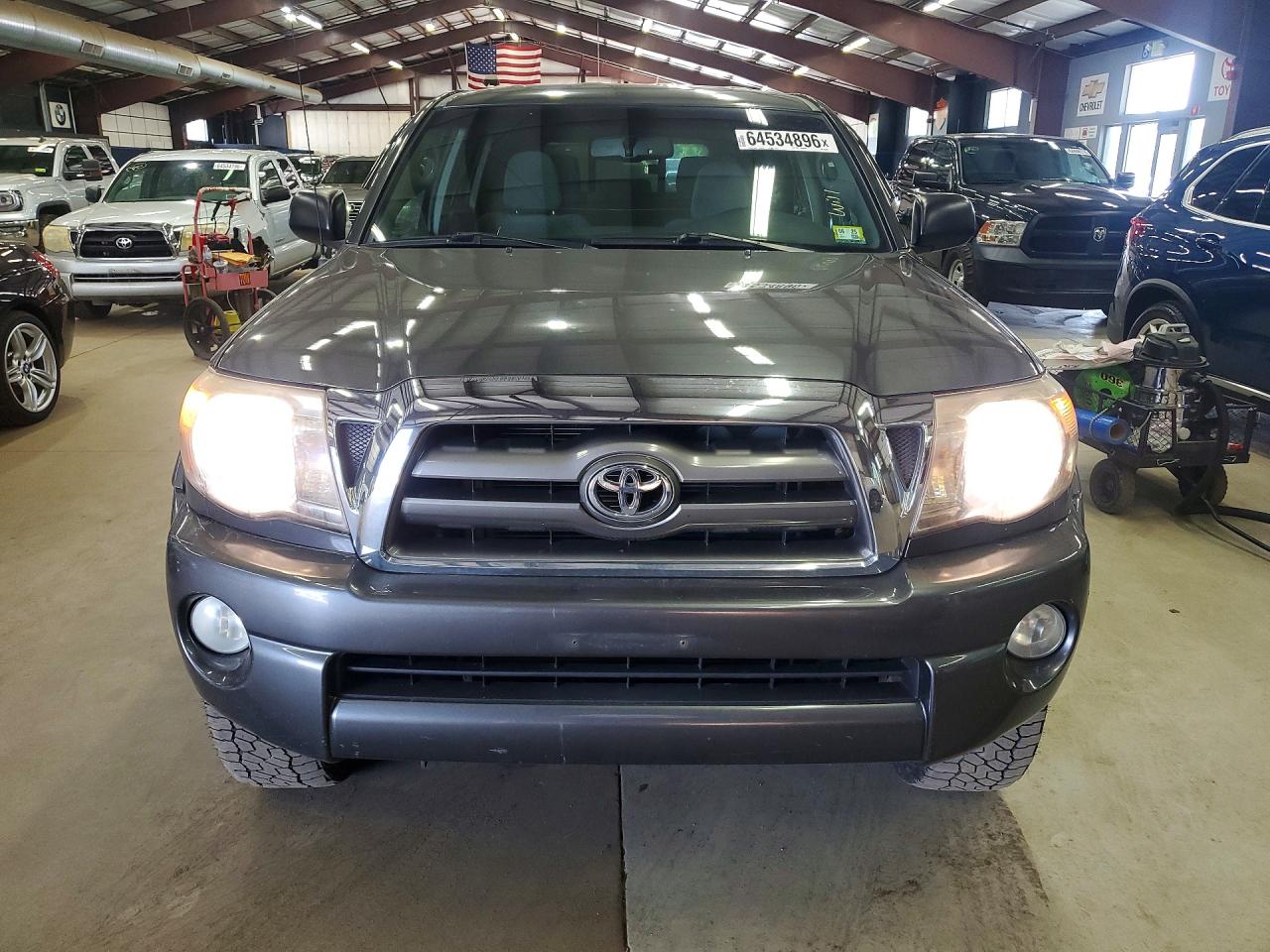 2009 Toyota Tacoma Double Cab Long Bed Gray vin: 3TMMU52N89M008899
