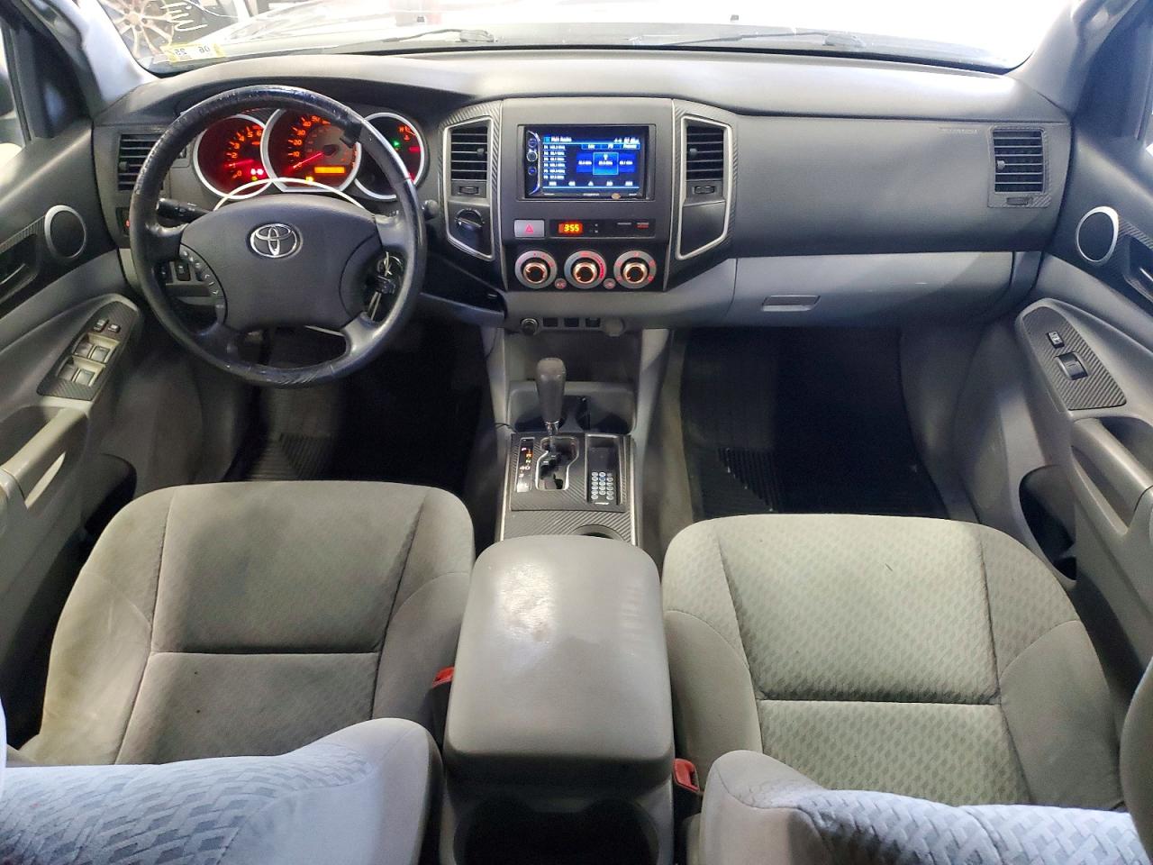 2009 Toyota Tacoma Double Cab Long Bed Gray vin: 3TMMU52N89M008899