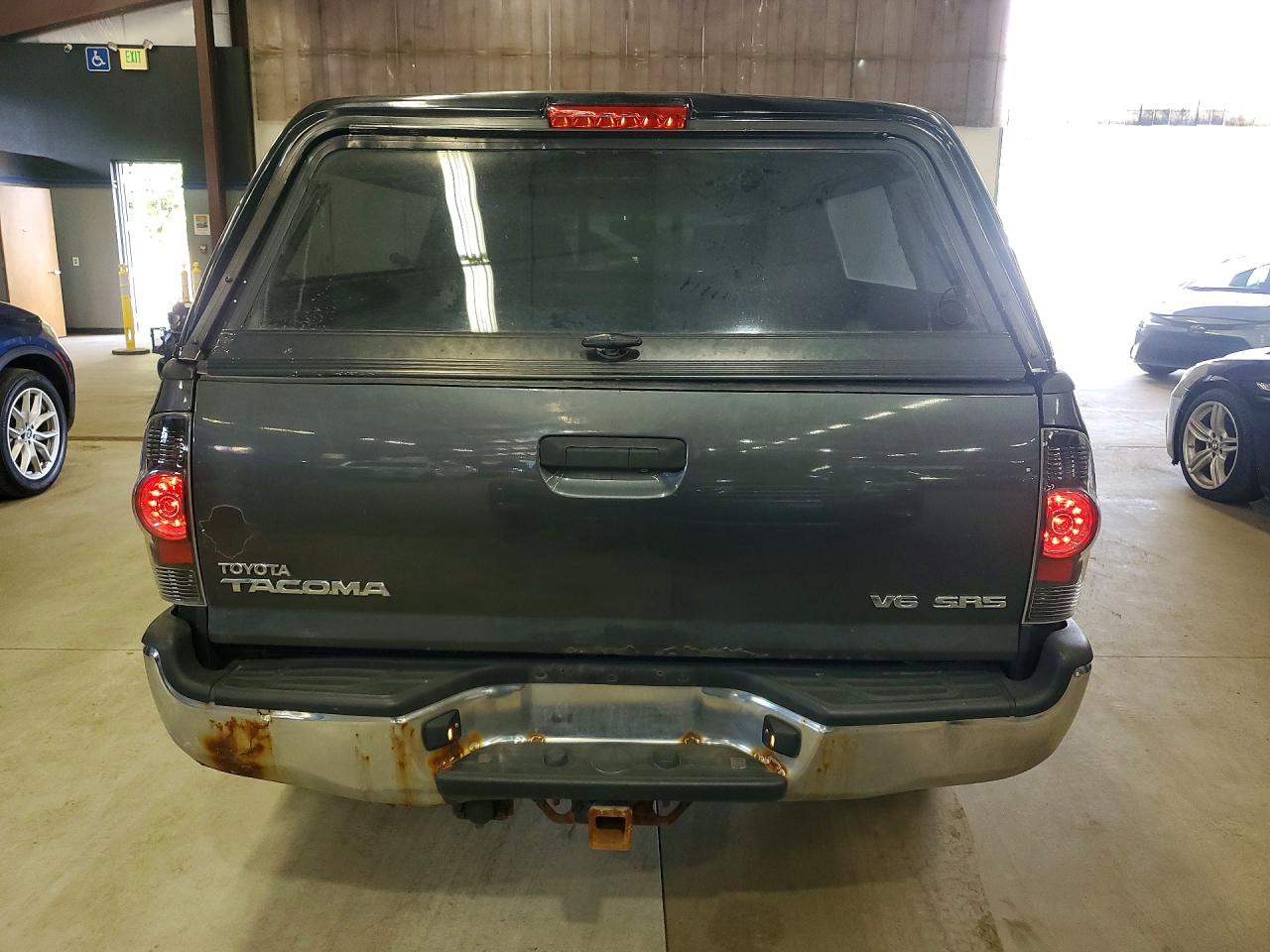 2009 Toyota Tacoma Double Cab Long Bed Gray vin: 3TMMU52N89M008899