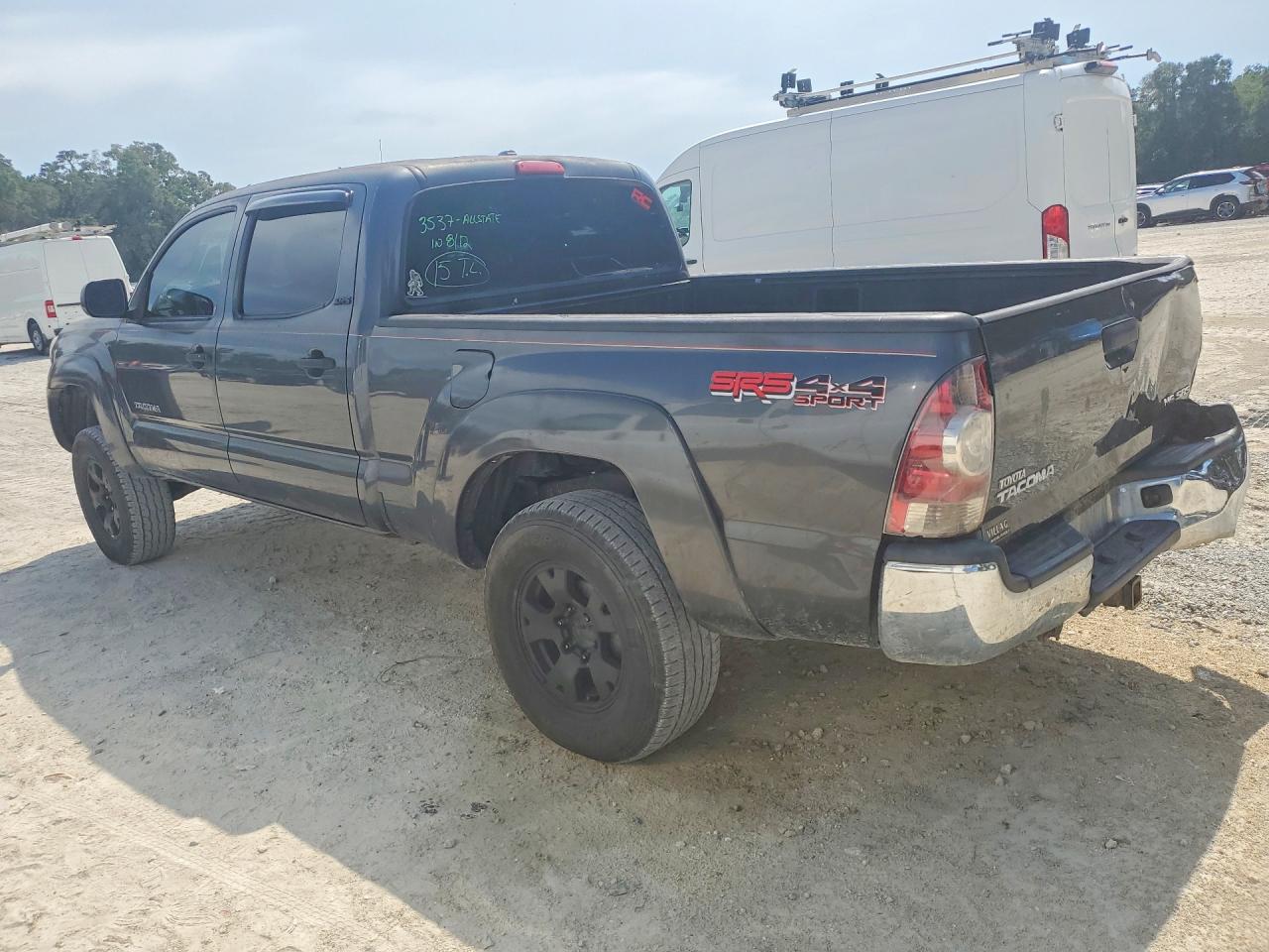 2009 Toyota Tacoma Double Cab Long Bed Серый vin: 3TMMU52N99M014744