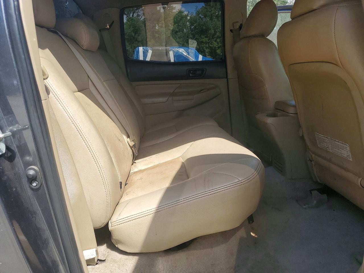 2009 Toyota Tacoma Double Cab Long Bed Серый vin: 3TMMU52N99M014744