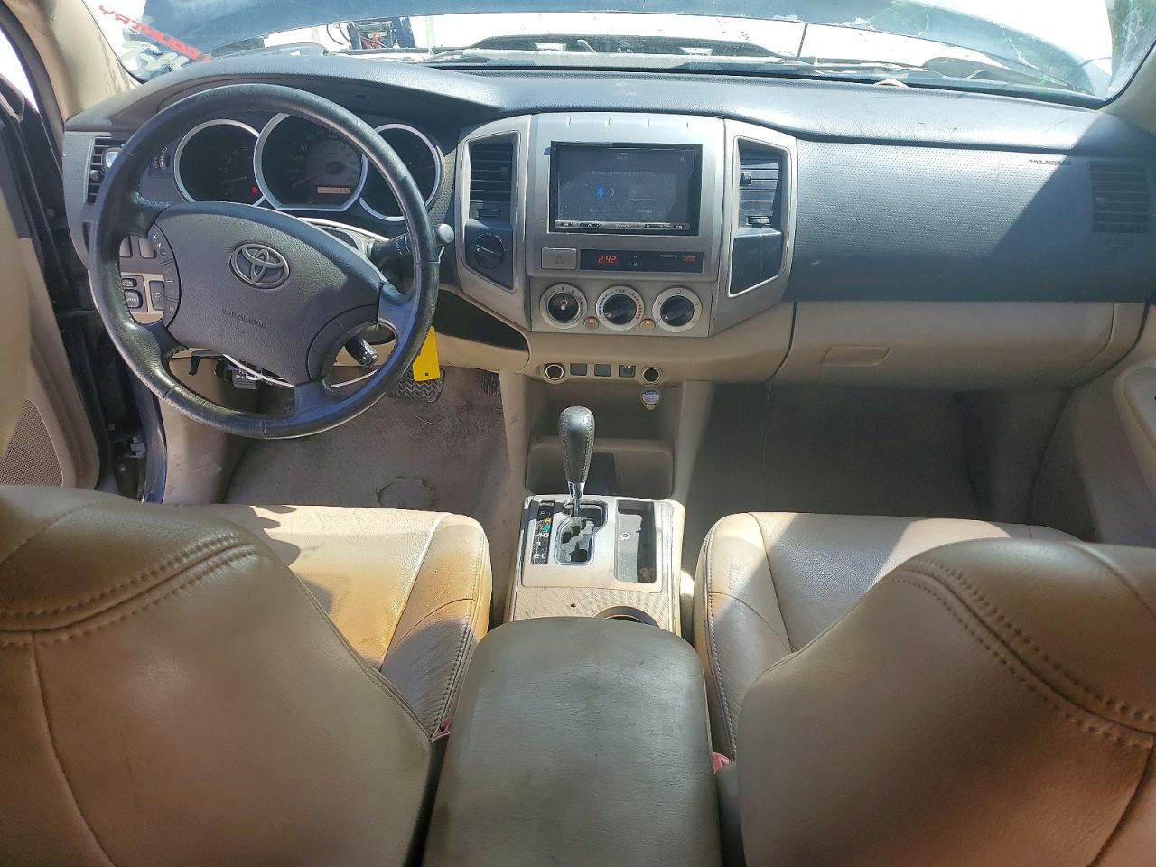 2009 Toyota Tacoma Double Cab Long Bed Серый vin: 3TMMU52N99M014744