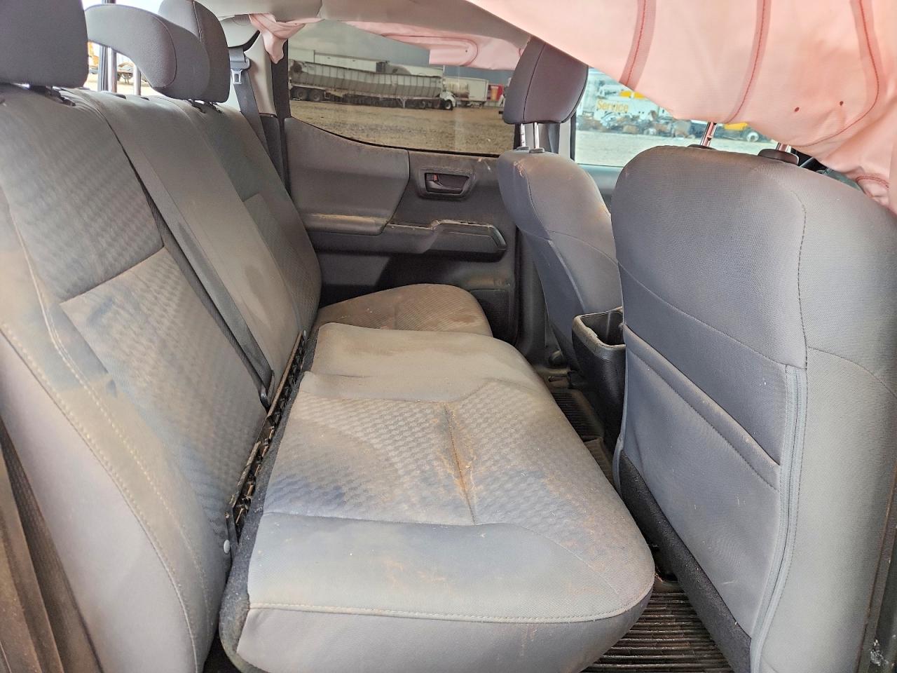 2021 Toyota Tacoma Sr Черный vin: 3TYAX5GN0MT030654