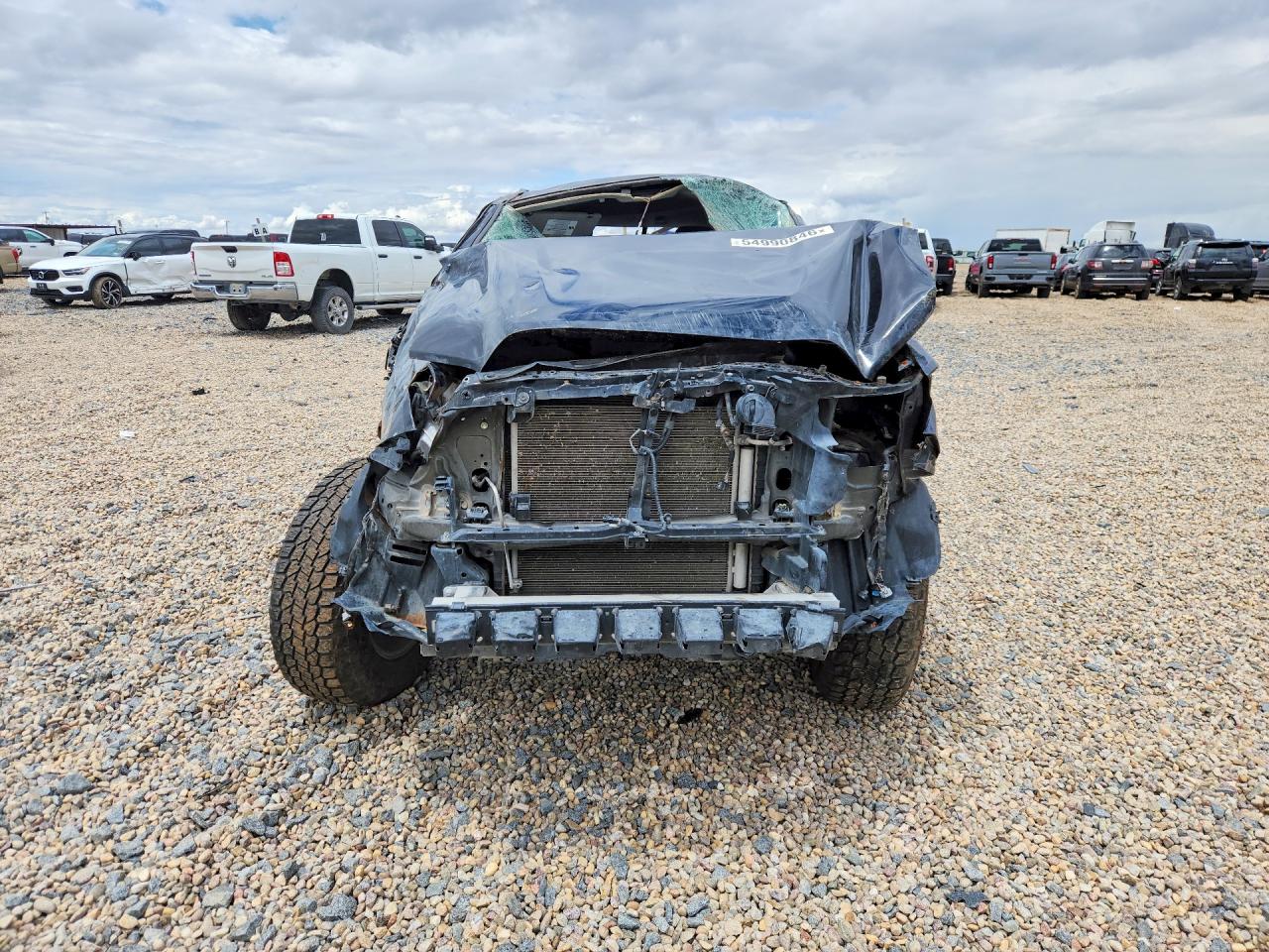 2021 Toyota Tacoma Sr Черный vin: 3TYAX5GN0MT030654