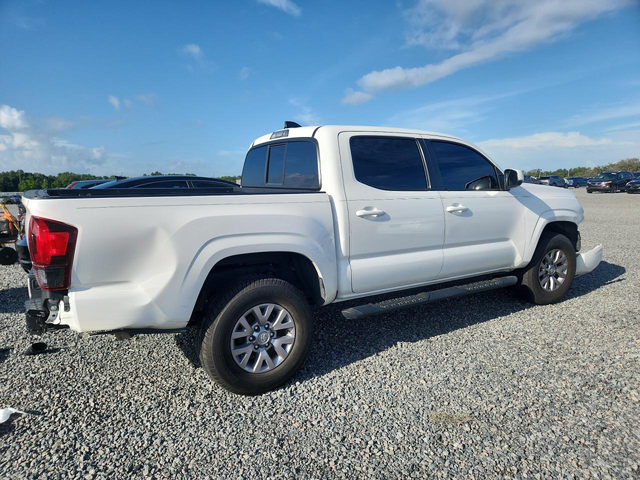 2022 Toyota Tacoma Sr White vin: 3TYAX5GN1NT067052