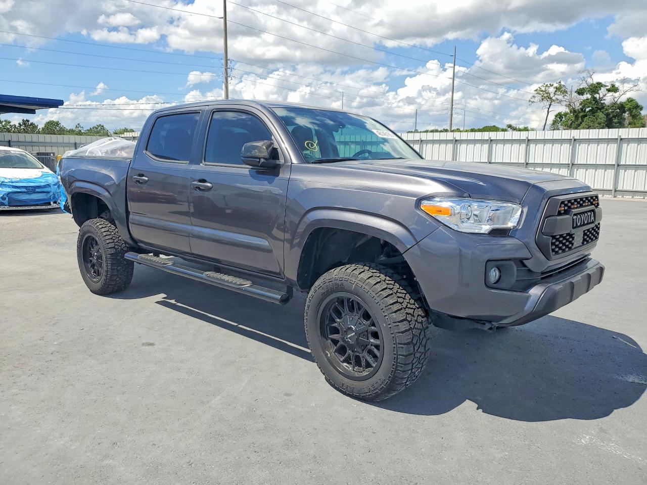 2023 Toyota Tacoma Sr Gray vin: 3TYAX5GN5PT080468