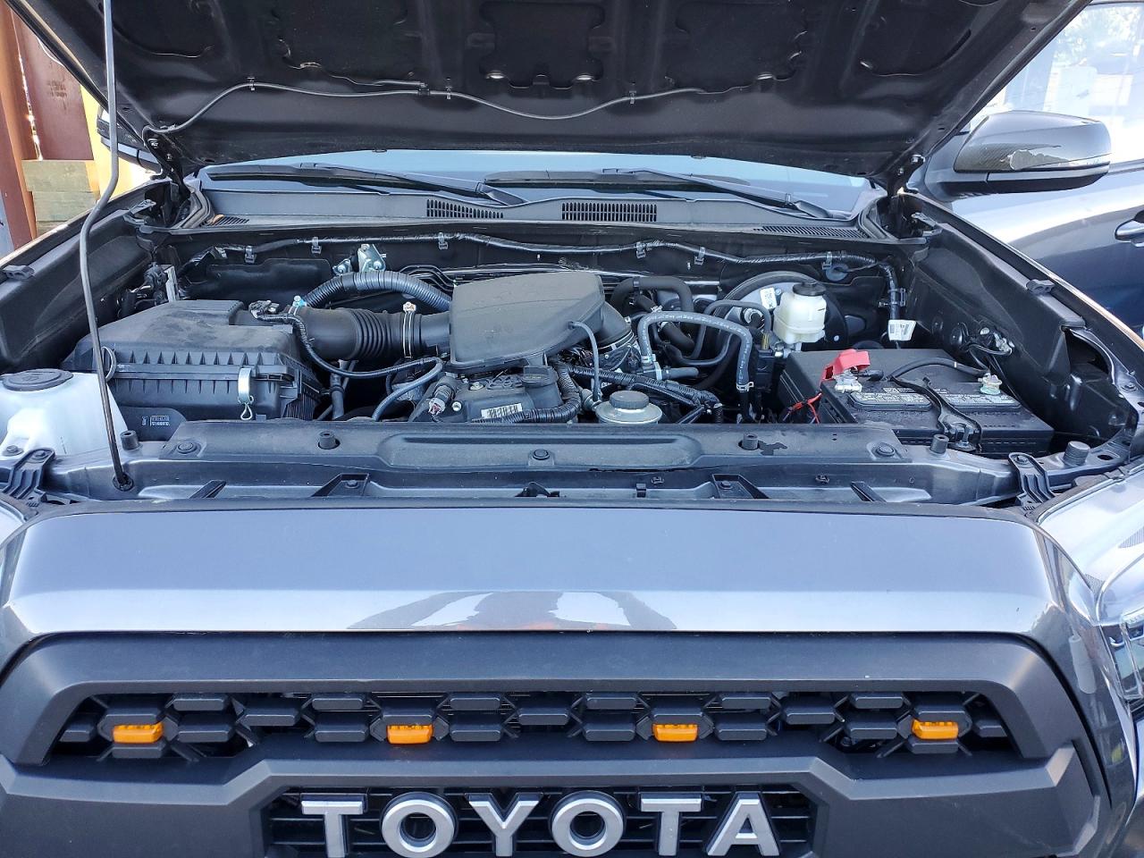 2023 Toyota Tacoma Sr Gray vin: 3TYAX5GN5PT080468
