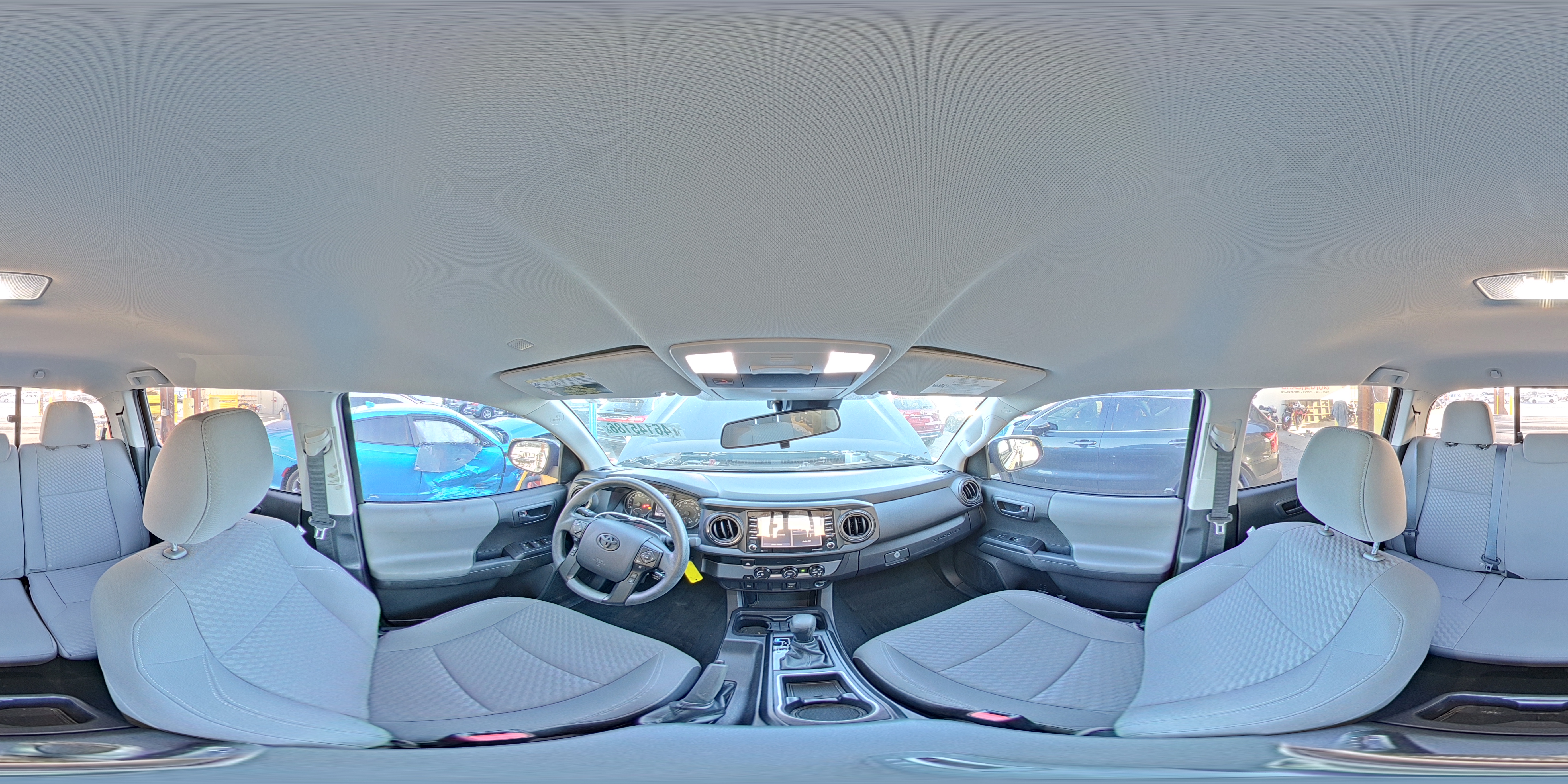 2023 Toyota Tacoma Sr Gray vin: 3TYAX5GN5PT080468