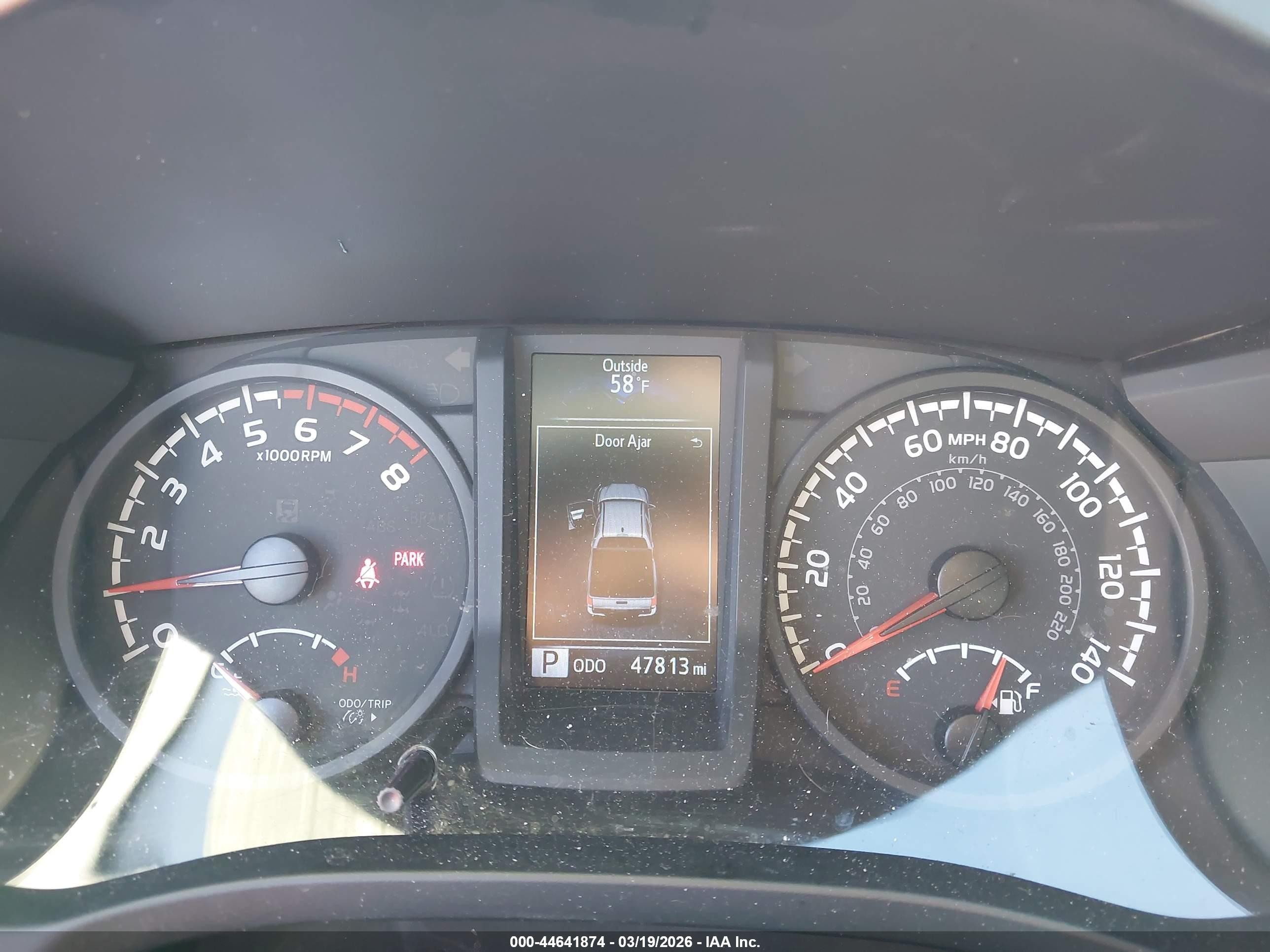 2022 Toyota Tacoma Sr Серый vin: 3TYAX5GN6NT035536