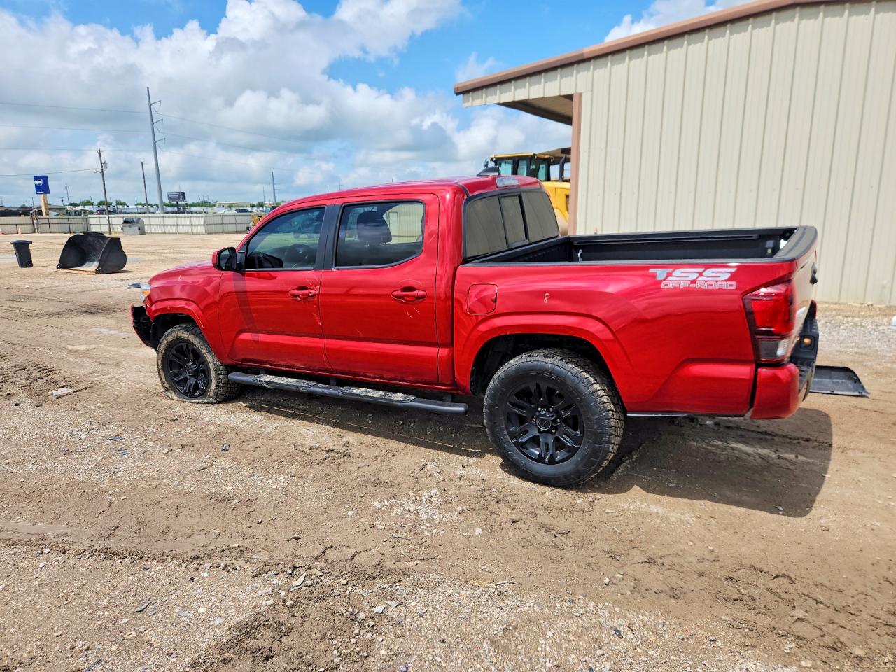 2022 Toyota Tacoma Sr Красный vin: 3TYAX5GN8NT047221