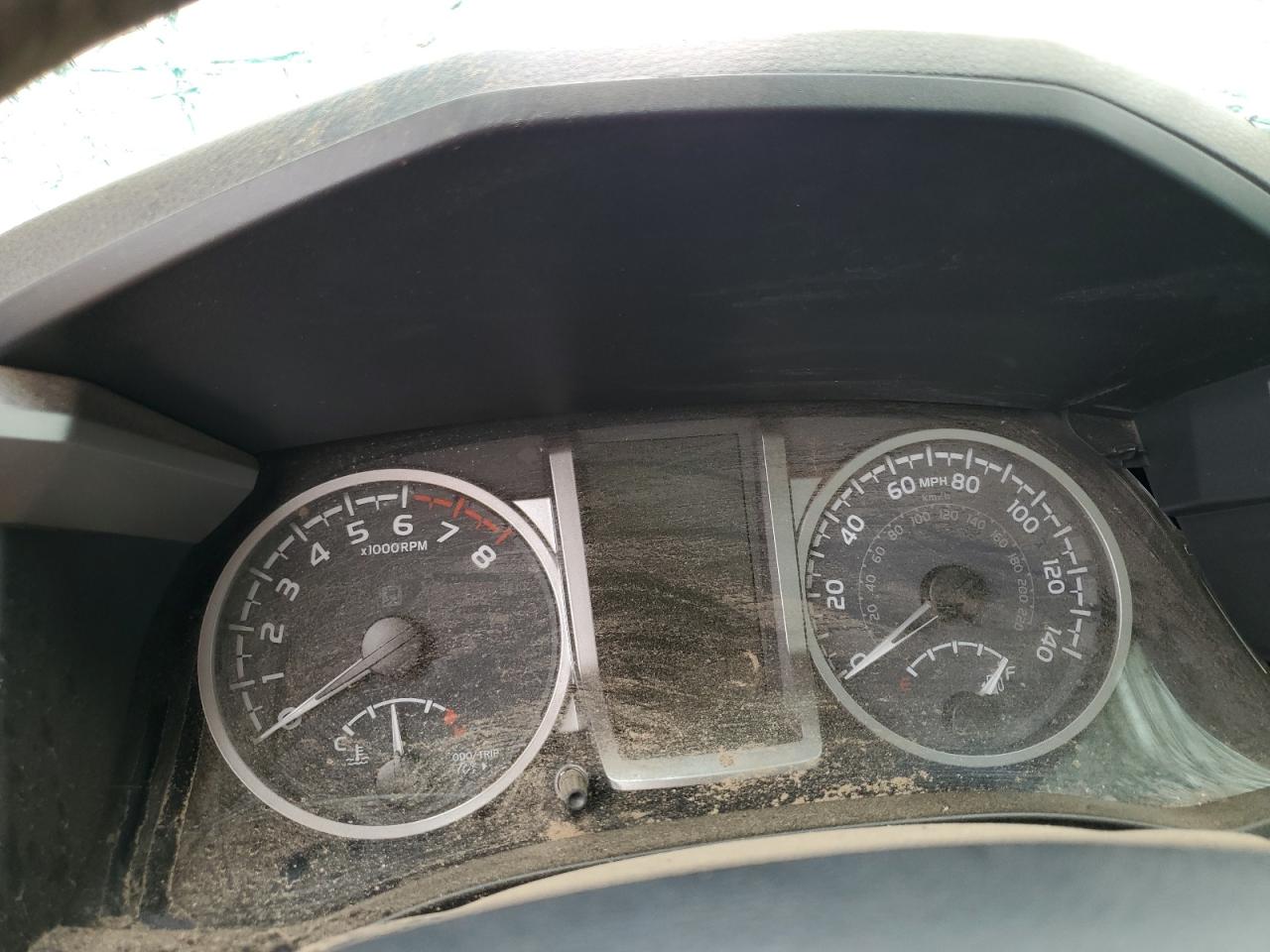 2023 Toyota Tacoma Sr5 V6 Белый vin: 3TYAZ5CN4PT039863 Damage: Dash Cluster, Broken, Replacement Required