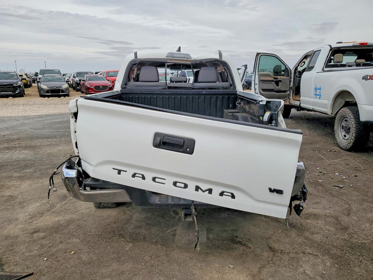 2023 Toyota Tacoma Sr5 V6 Белый vin: 3TYAZ5CN4PT039863