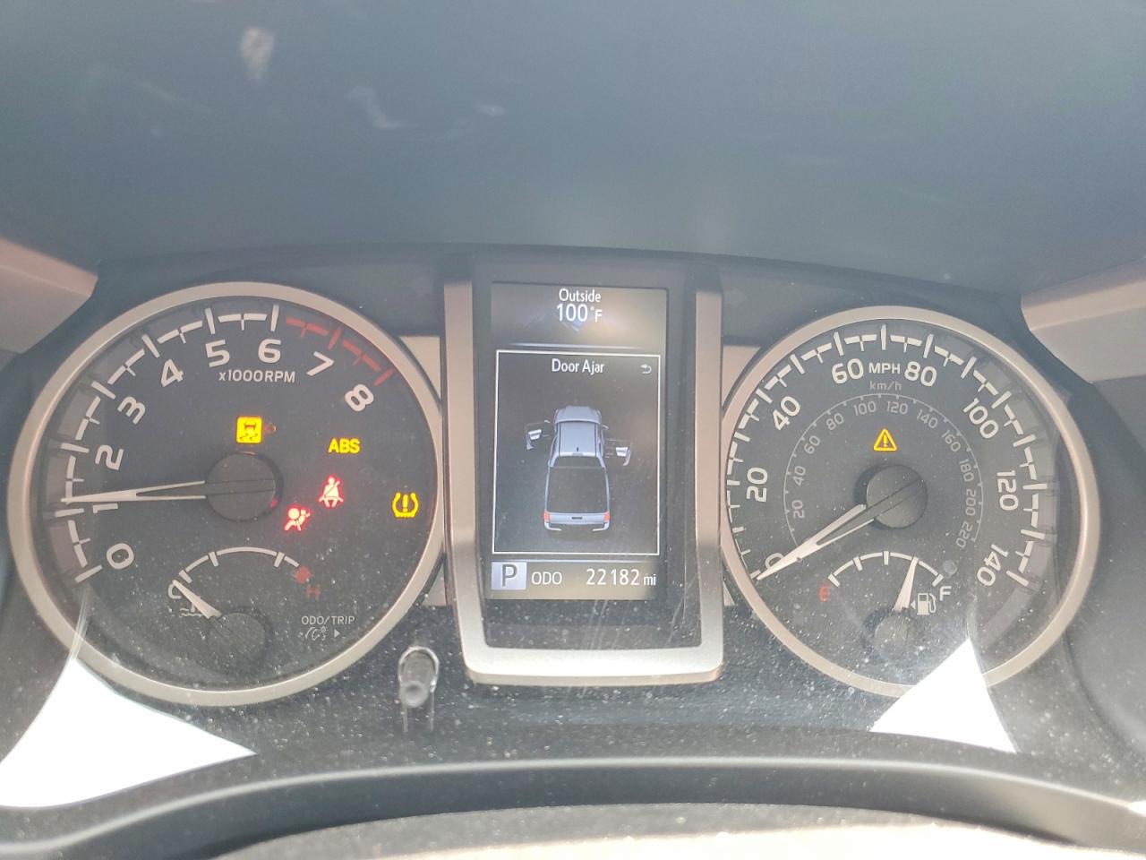 2021 Toyota Tacoma Sr5 V6 Red vin: 3TYAZ5CN7MT012295