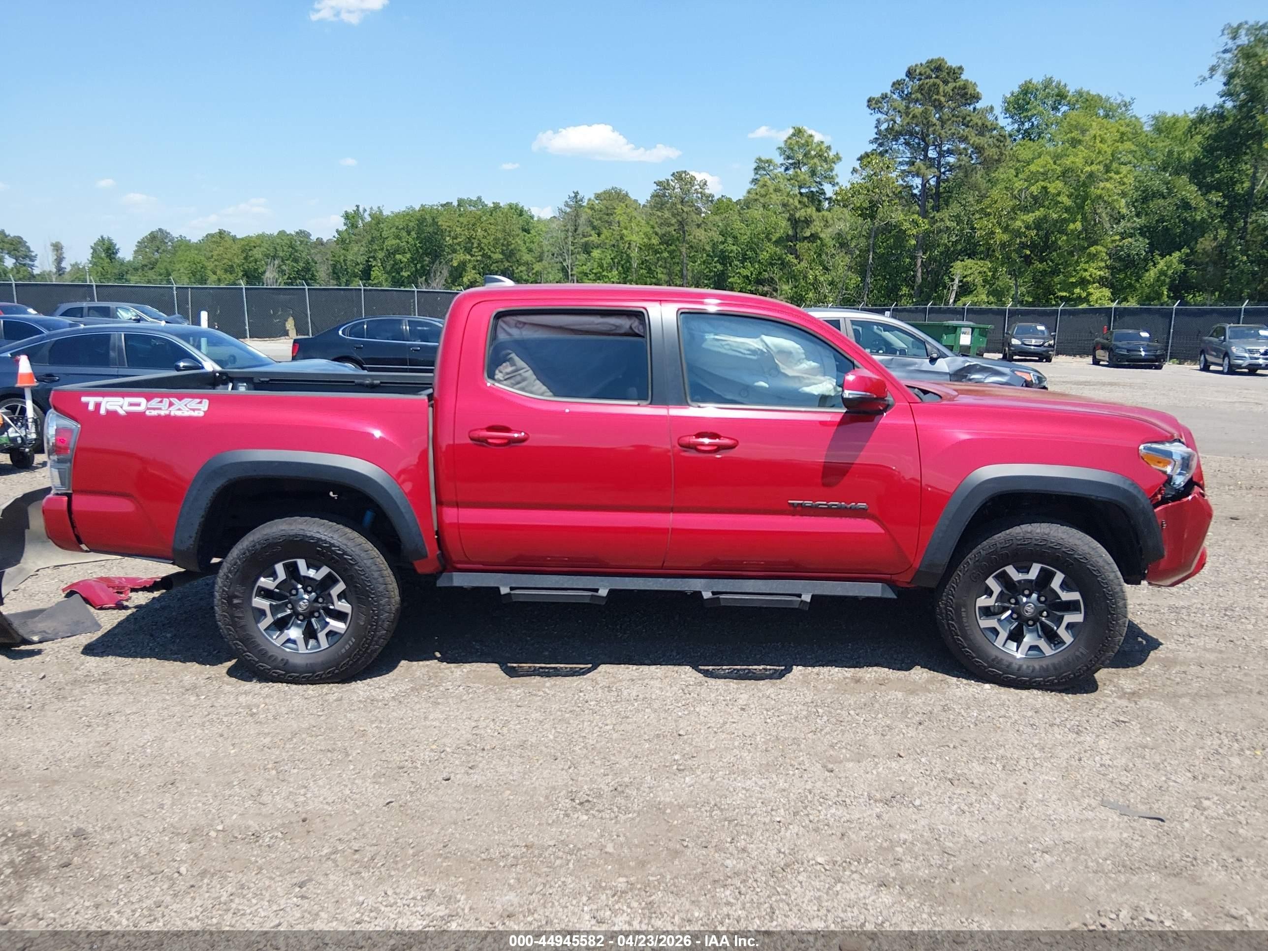 2023 Toyota Tacoma Trd Off Road Red vin: 3TYCZ5AN0PT165679