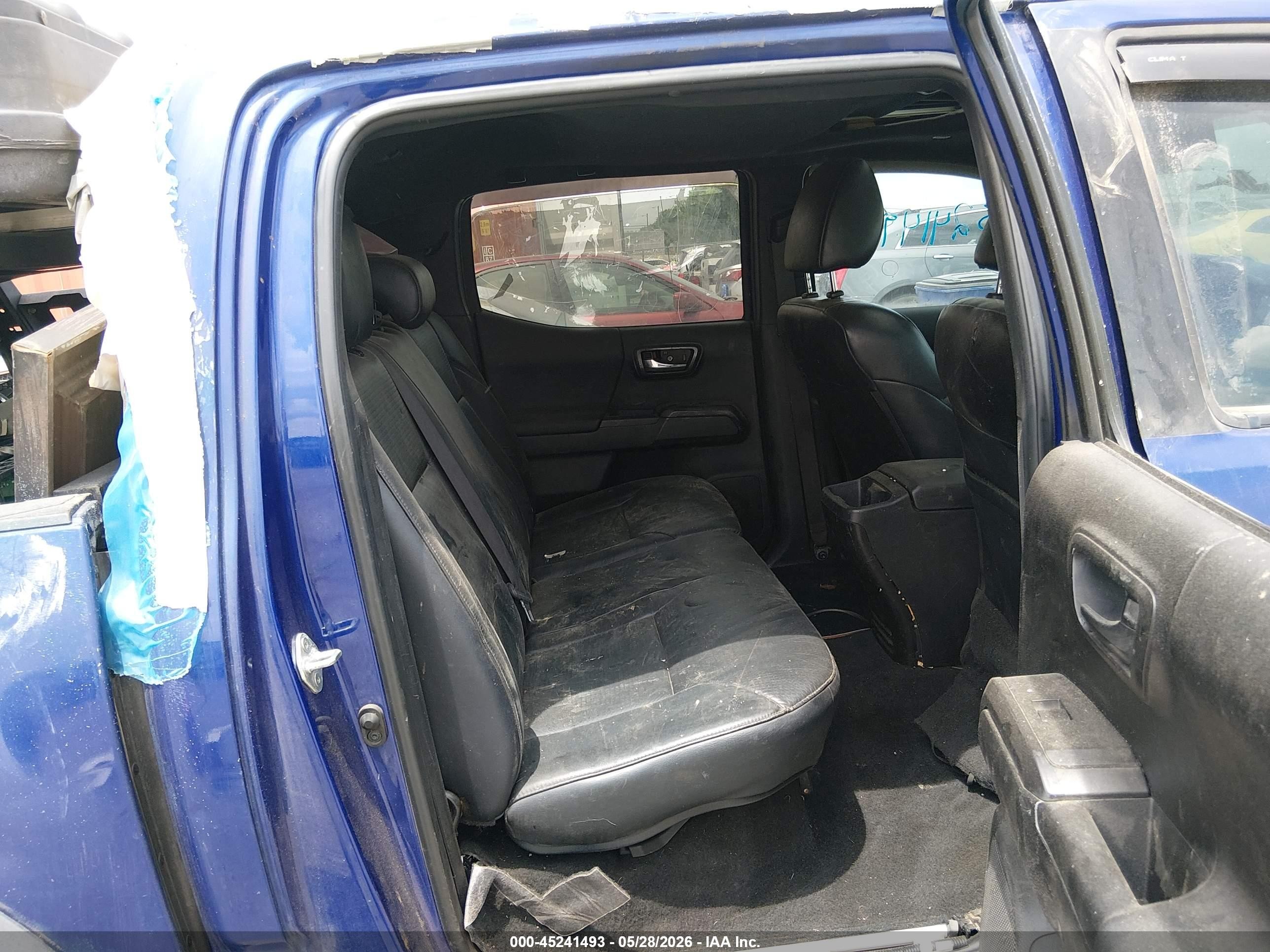 2023 Toyota Tacoma Trd Sport Фиолетовый vin: 3TYCZ5AN1PT111615