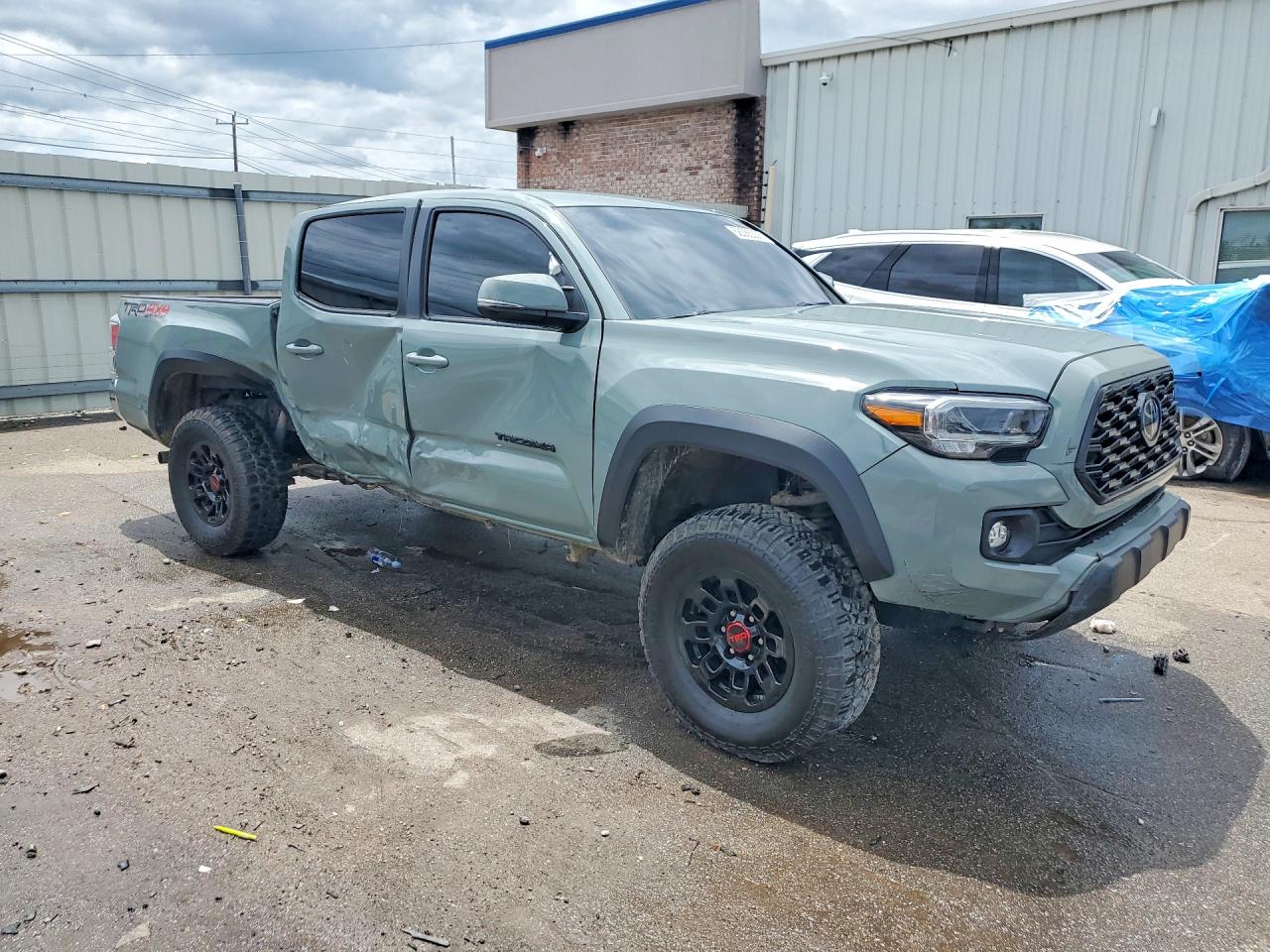 2023 Toyota Tacoma Trd Off-road Gray vin: 3TYCZ5AN1PT120184