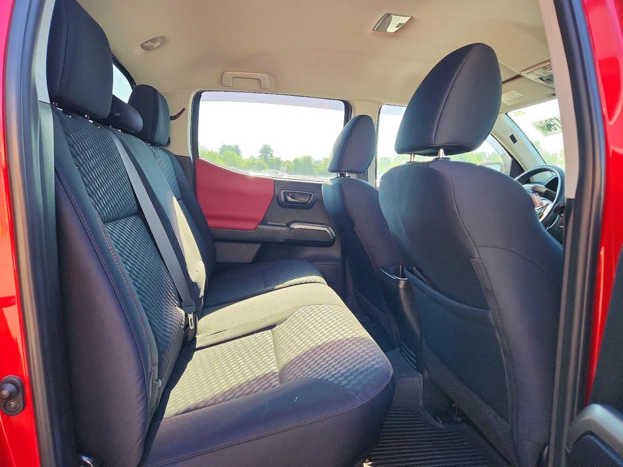 2023 Toyota Tacoma Sr5 V6 Red vin: 3TYCZ5AN5PT153835