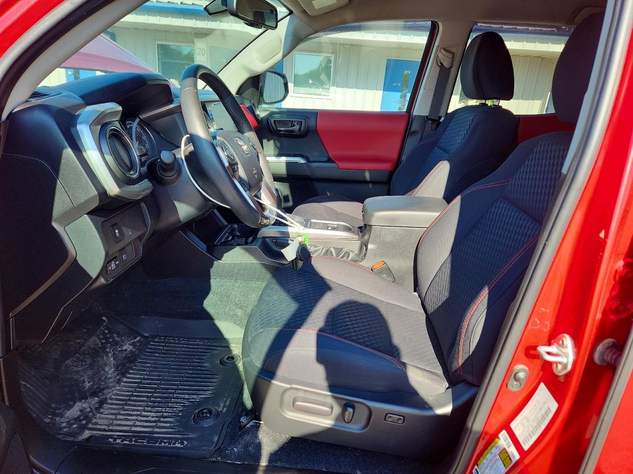 2023 Toyota Tacoma Sr5 V6 Red vin: 3TYCZ5AN5PT153835